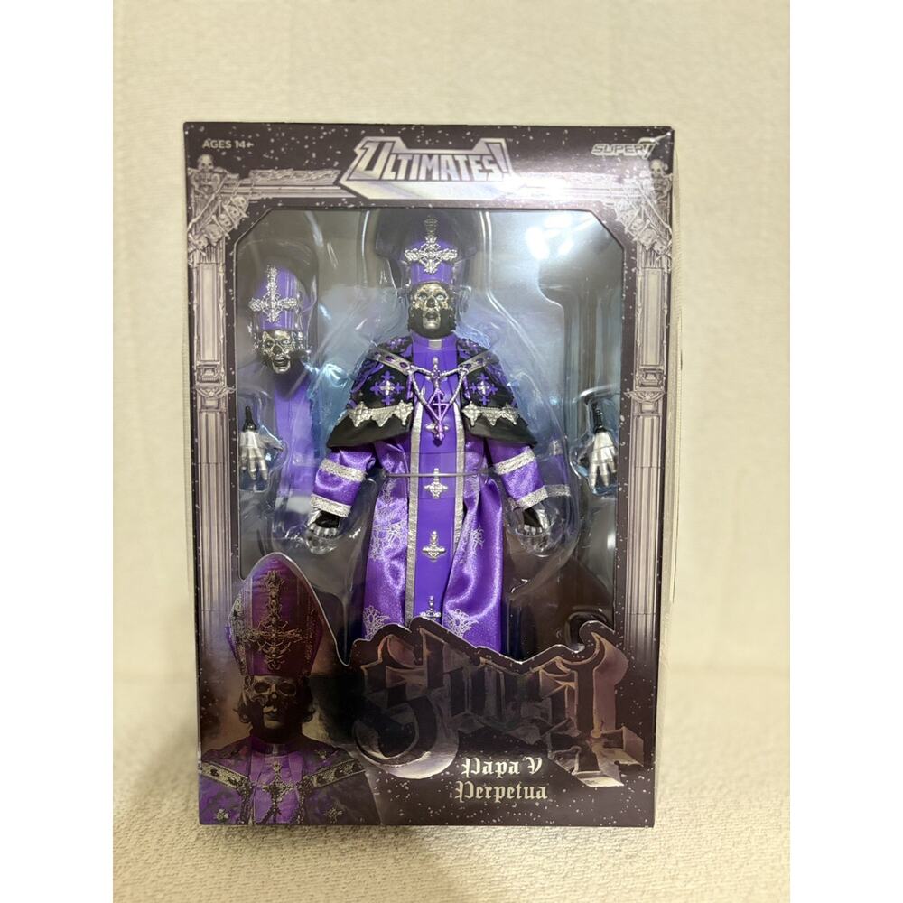 New, Sealed Super7 Ultimates Ghost Papa V Perpetua Action Figure